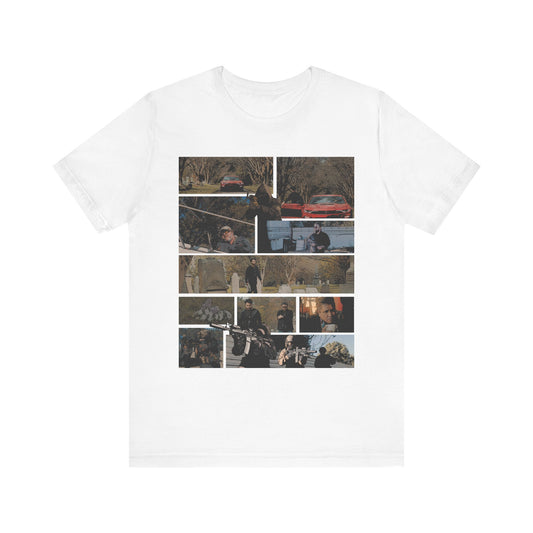 Unisex SC Movie Action Scene Tee