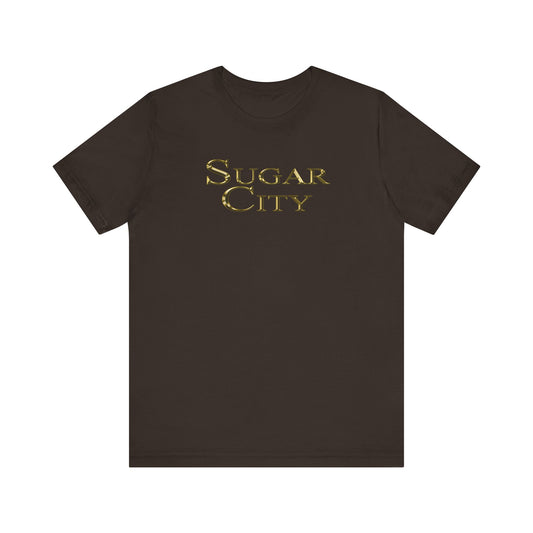 Gold Sugar City Movie Logo Tee